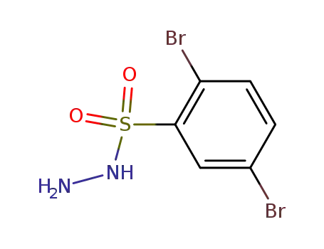 Benzenesulfonic acid, 2,5-dibromo-, hydrazide