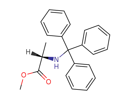 methyl N-trityl-(S)-alaninate