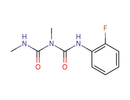 1-[(2-fluorophenyl)carbamoyl]-1,3-dimethylurea