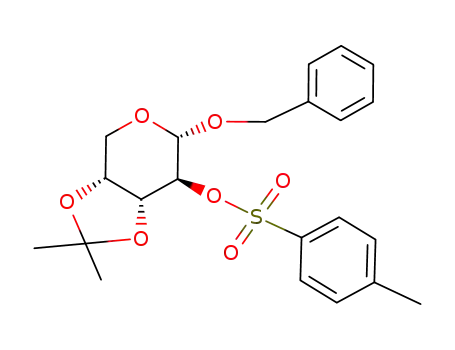 Benzyl 3-O,4-O-isopropylidene-α-D-arabinopyranoside (4-methylbenzenesulfonate)