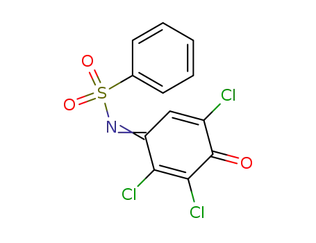 Benzenesulfonamide,
N-(2,3,5-trichloro-4-oxo-2,5-cyclohexadien-1-ylidene)-