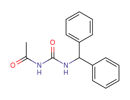 Molecular Structure of 60758-23-8 (<i>N</i>-acetyl-<i>N'</i>-benzhydryl-urea)