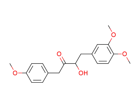 4-(3',4'-dimethoxyphenyl)-3-hydroxy-1-(4''-metoxyphenyl)butan-2-one