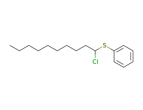 α-Chlorodecyl phenyl sulfide