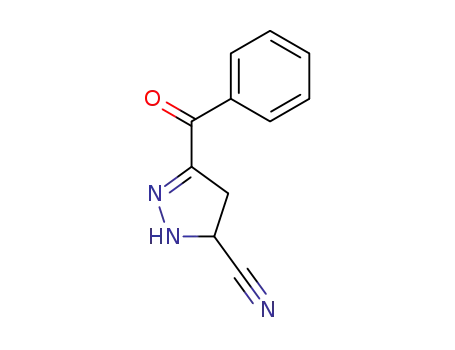 5-Benzoyl-3,4-dihydro-2H-pyrazole-3-carbonitrile