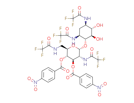 3',4'-bis-O-(p-nitrobenzoyl)-1,2',3,6'-tetrakis-N-(trifluoroacetyl)neamine