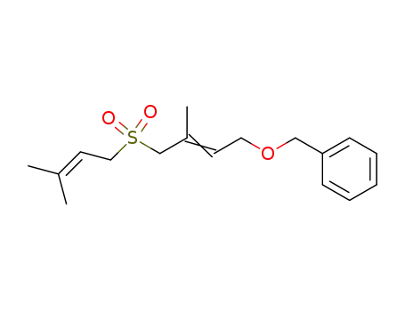 (<(3-methyl-4-<(3-methylbut-2-enyl)sulfonyl>but-2-enyl)oxy>methyl)benzene