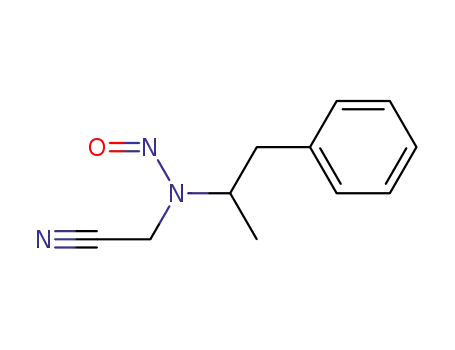 Acetonitrile, [(1-methyl-2-phenylethyl)nitrosoamino]-