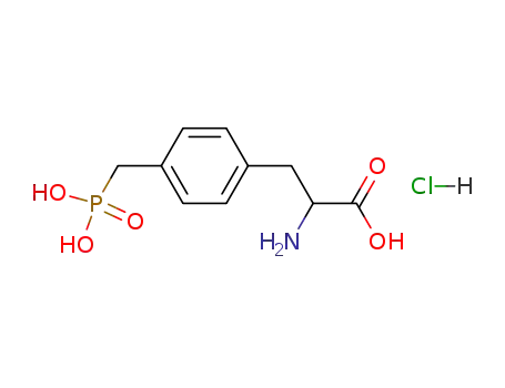 Molecular Structure of 114791-27-4 (4-(PHOSPHONOMETHYL)-D,L-PHENYLALANINE)