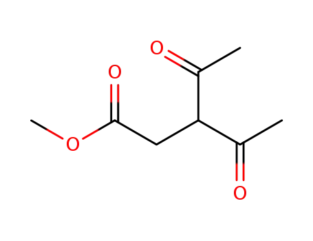Molecular Structure of 39265-95-7 (Methyl 3,3-diacetylpropanoate)