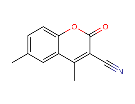 2H-1-Benzopyran-3-carbonitrile,4,6-dimethyl-2-oxo-