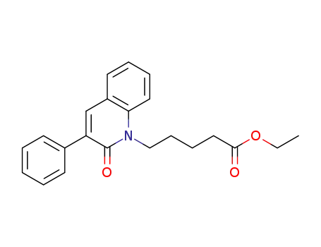 5-(1,2-Dihydro-2-oxo-3-phenylquinol-1-yl)-valeric acid ethyl ester