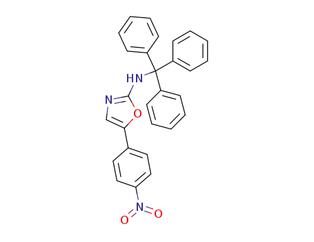 2-Oxazolamine, 5-(4-nitrophenyl)-N-(triphenylmethyl)-