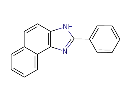 Molecular Structure of 3659-76-5 (2-phenyl-3H-naphtho[1,2-d]imidazole)