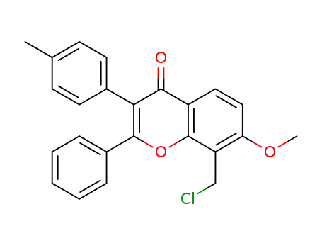 7-methoxy-8-chloromethyl-3-(p.tolyl)-flavone