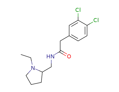 2-<<(3,4-dichlorophenyl)acetamido>methyl>-1-ethylpyrrolidine