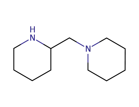 Molecular Structure of 81310-55-6 (1-PIPERIDIN-2-YLMETHYL-PIPERIDINE)