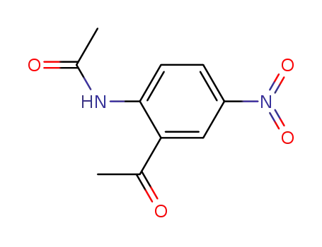 Molecular Structure of 41019-20-9 (Acetamide, N-(2-acetyl-4-nitrophenyl)-)