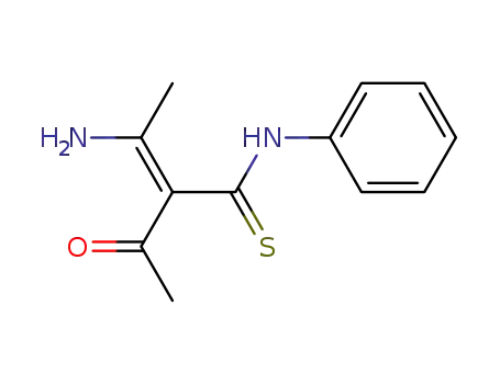 3-(N-Phenylamino-thiocarbonyl)-4-amino-3-penten-2-one