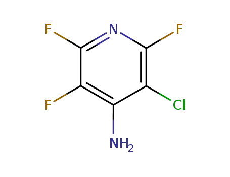 Molecular Structure of 2693-57-4 (4-AMINO-3-CHLORO-2,5,6-TRIFLUOROPYRIDINE)