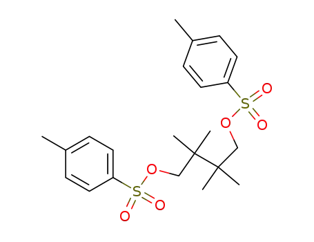Molecular Structure of 70178-81-3 (2,2,3,3-tetramethylbutane-1,4-diyl bis(4-methylbenzenesulfonate))