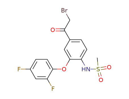 4'-bromoacetyl-2'-(2,4-difluorophenoxy)methanesulfonanilide