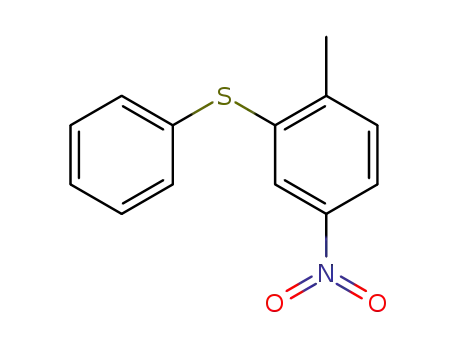 Benzene, 1-methyl-4-nitro-2-(phenylthio)-