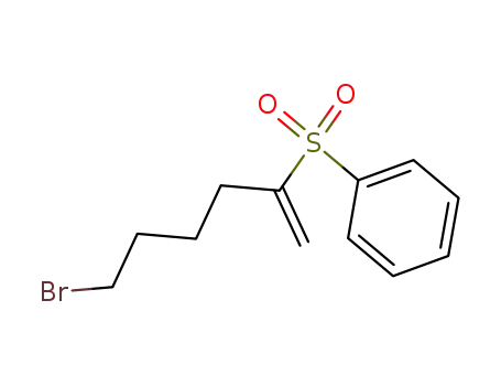 Benzene, [(5-bromo-1-methylenepentyl)sulfonyl]-