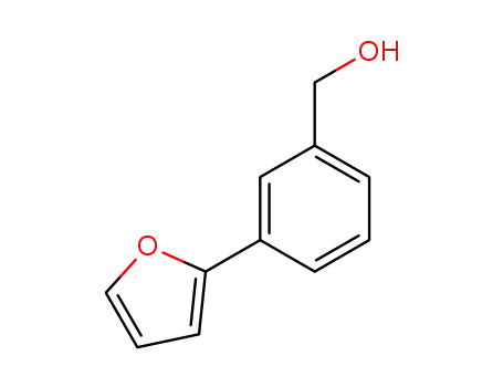 Molecular Structure of 89929-93-1 ([3-(2-FURYL)PHENYL]METHANOL)