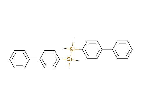 Molecular Structure of 144297-40-5 (Disilane, 1,2-bis([1,1'-biphenyl]-4-yl)-1,1,2,2-tetramethyl-)