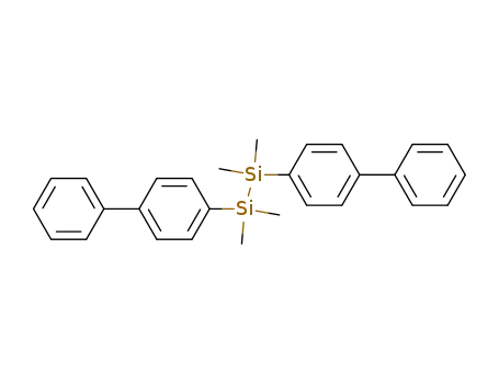 Molecular Structure of 144297-40-5 (Disilane, 1,2-bis([1,1'-biphenyl]-4-yl)-1,1,2,2-tetramethyl-)