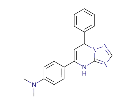 5-(4-dimethylaminophenyl)-7-phenyl-4,7-dihydro-1,2,4-triazolo<1,5-a>pyrimidine