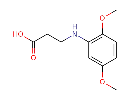 B-ALANINE, N-(2,5-DIMETHOXYPHENYL)-