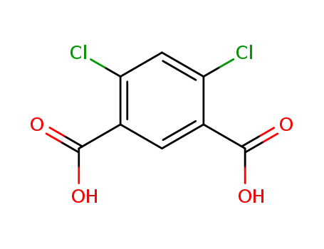 Molecular Structure of 6660-65-7 (4,6-Dichloroisophthalic acid)