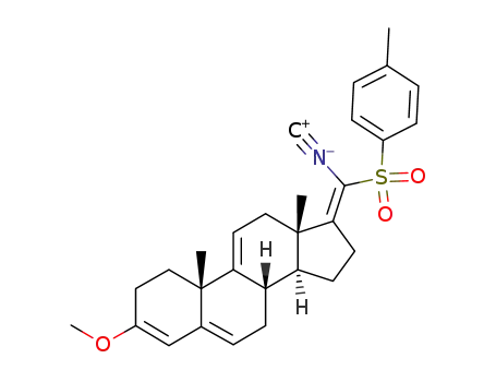 (E)-17-(isocyanotosylmethylene)-3-methoxyandrosta-3,5,9<sup>(11)</sup>-triene