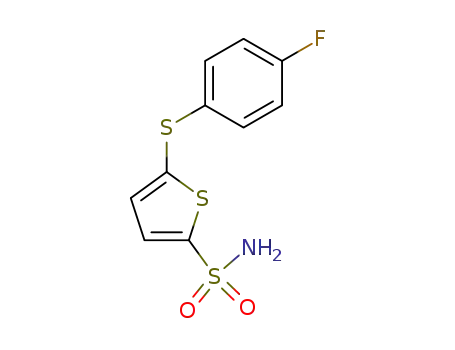 2-Thiophenesulfonamide, 5-[(4-fluorophenyl)thio]-