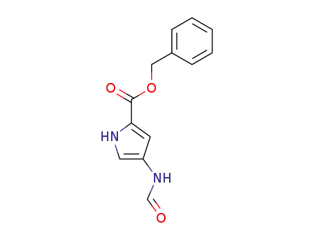 benzyl 4-(formylamino)pyrrole-2-carboxylate