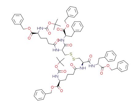 bis<Boc-Aad(-Cys-D-Phe-OBzl)-OBzl>