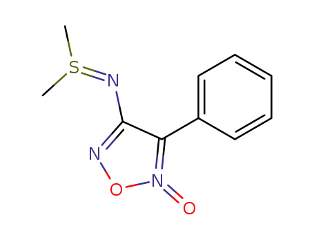 Molecular Structure of 130319-35-6 (4-dimethylsulfylimino-3-phenylfuroxan)