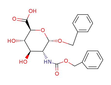 <i>O</i><sup>1</sup>-benzyl-2-benzyloxycarbonylamino-2-deoxy-α-D-glucopyranuronic acid