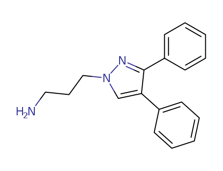 3,4-DIPHENYL-1H-PYRAZOLE-1-PROPANAMINE