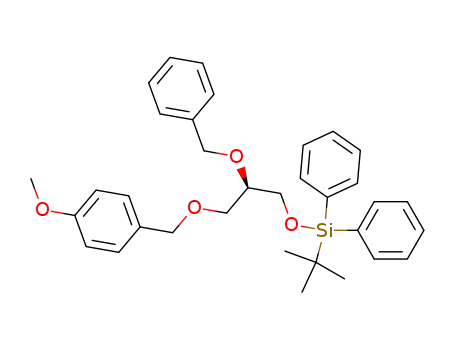 (R)-2-benzyloxy-1-tert-butyldiphenylsilanyloxy-3-(4-methoxy-benzyloxy)-propane