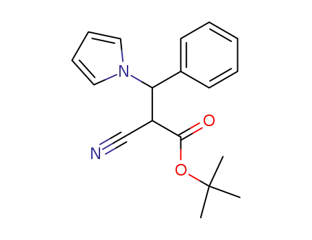 2-Cyan-3-phenyl-3-(1-pyrrolyl)propionsaeure-tert-butylester