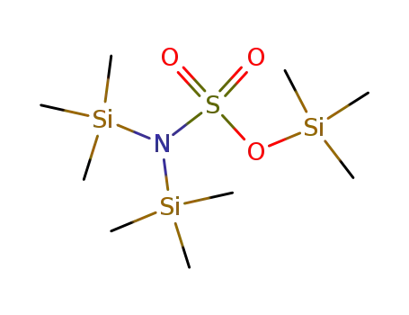 Molecular Structure of 17906-03-5 (Sulfamic acid, bis(trimethylsilyl)-, trimethylsilyl ester)