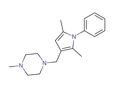 1-[(2,5-dimethyl-1-phenyl-1H-pyrrol-3-yl)methyl]-4-methylpiperazine