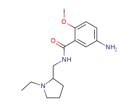 5-amino-N-[(1-ethyl-2-pyrrolidinyl)methyl]-2-methoxybenzamide