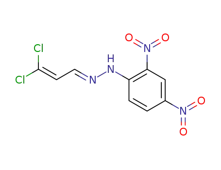 N-[3,3-Dichloro-prop-2-en-(E)-ylidene]-N'-(2,4-dinitro-phenyl)-hydrazine