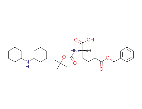 (2S)-5-benzyloxycarbonyl-2-(tert-butoxycarbonyl)aminopentanoic acid dicyclohexylammonium salt