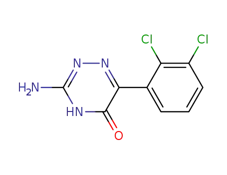 Molecular Structure of 252186-78-0 (5-Desamino 5-oxo-2,5-dihydro lamotrigine)