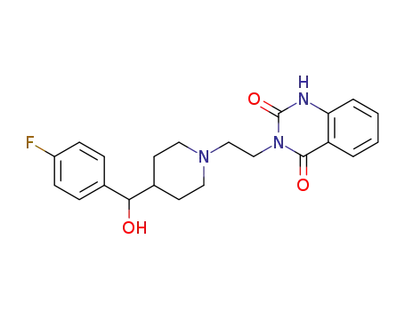 Molecular Structure of 76330-73-9 (ketanserinol)